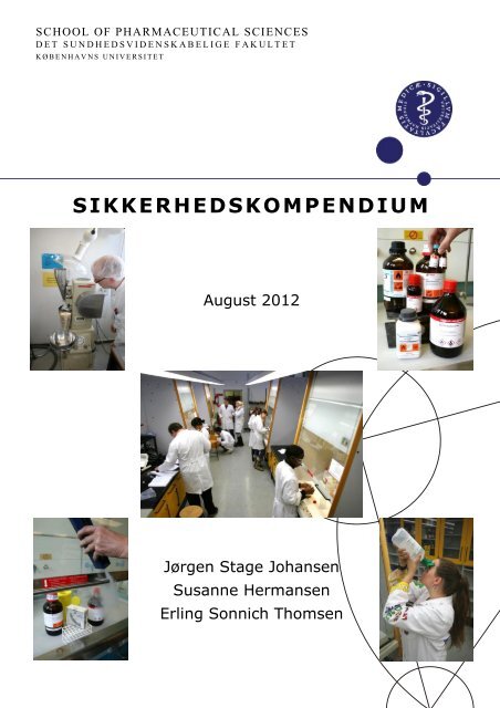 SIKKERHEDSKOMPENDIUM - School of Pharmaceutical Sciences ...