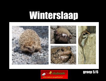 Winterslaap - Eduboek.nl