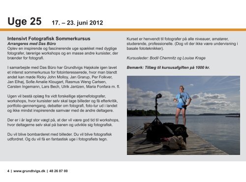 74227 Sommerkurser 2012.indd - Grundtvigs Højskole