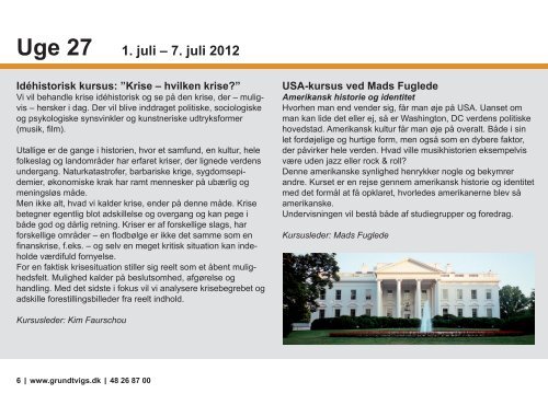 74227 Sommerkurser 2012.indd - Grundtvigs Højskole
