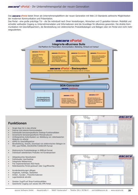 Datenblatt (PDF) - ascara Software Gmbh