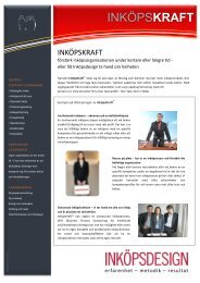 Ladda ner produktblad InköpsKraft - Inköpsdesign