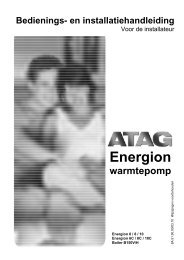 Installatievoorschrift - ATAG