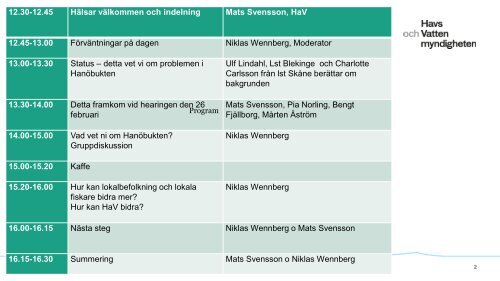 Levande hav, sjöar och vattendrag till glädje och nytta för alla