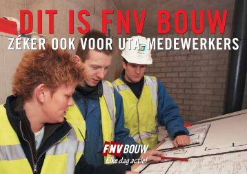 ZÉKER OOK VOOR UTA-MEDEWERKERS - Afdeling