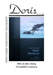 Doris_2009_16 - Harry Martinson-sällskapet