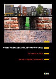 overspannende draagconstructies in gevels van ... - KNB