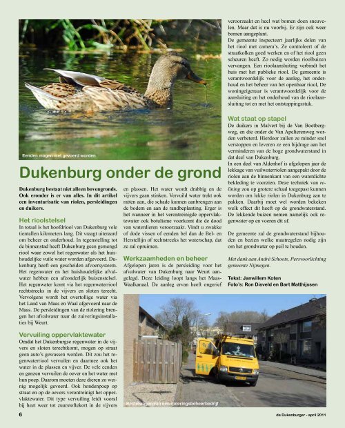 De Dukenburger 2011-3