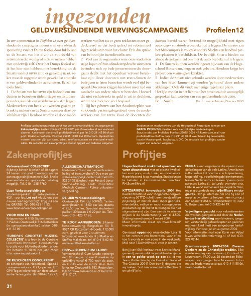 HR 028_Profielen nr14_txt - Profielen - Hogeschool Rotterdam