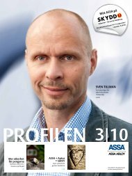 Profilen nummer 3, 2010 - Assa