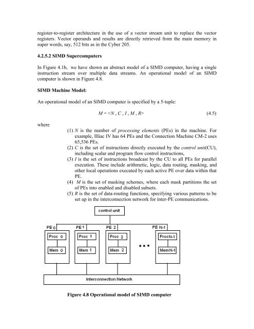 UNIT-4: PARALLEL COMPUTER MODELS STRUCTURE - Csbdu.in