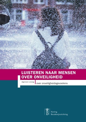 Luisteren naar mensen over onveiligheid - Vlaamse Ouderenraad