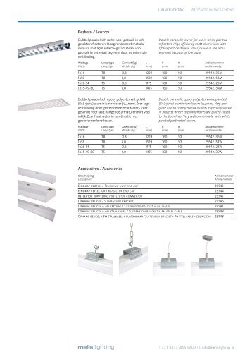 Catalogus 7 LEAFLETS:Opmaak 1 - Melis Lighting