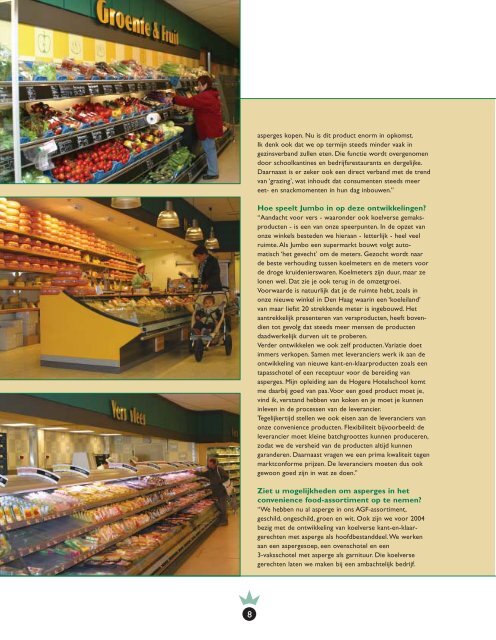 Jumbo Supermarkten - Asparagus Centre