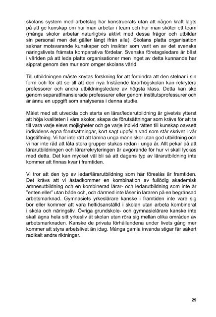 Läs hela studien (PDF) - Ledarskap och lärande