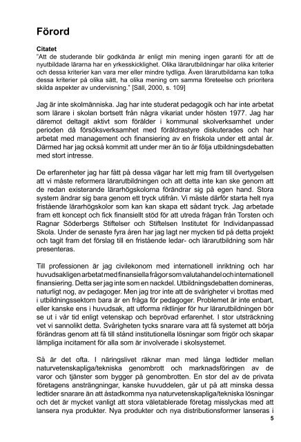 Läs hela studien (PDF) - Ledarskap och lärande