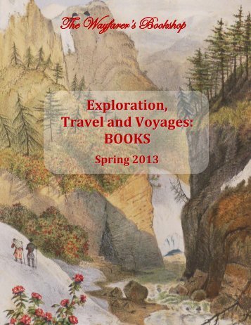 Exploration, Travel and Voyages: BOOKS - The Wayfarer's Bookshop