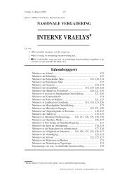 INTERNE VRAELYS