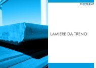 LAMIERE DA TRENO - Cesip Srl