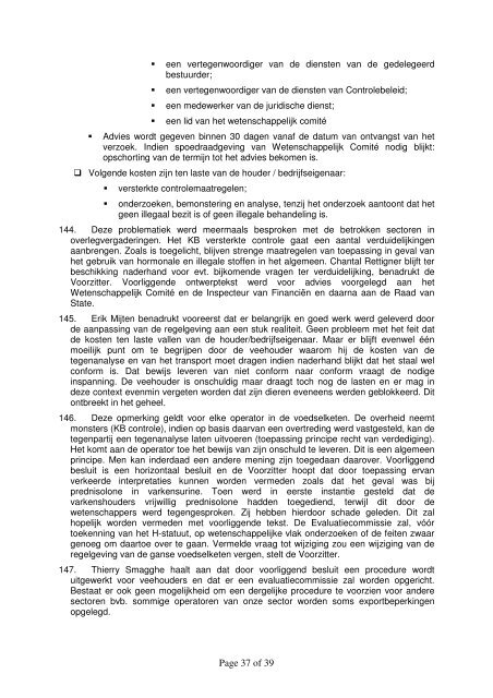 Verslag van de vergadering nr. 2012-6 van het Raadgevend ... - Favv