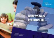 2011 2014 onze zorg is persoonlijk - St Jozefschool Schiedam