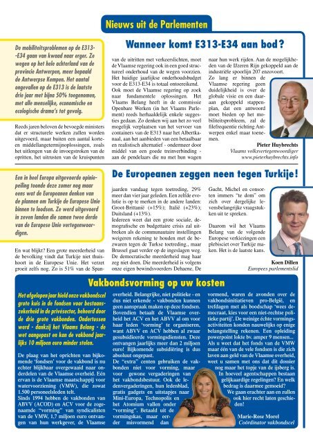 lees pag. 4 - Vlaams Belang - Afdeling Berlaar