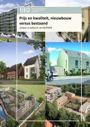 Prijs en kwaliteit, nieuwbouw versus bestaand - Neprom