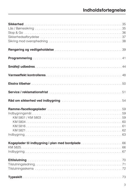 Brugs- og monteringsanvisning Glaskeramisk ... - Hvidt & Frit