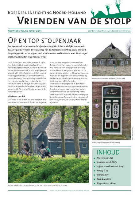 nieuwsbrief 72.indd - Boerderijenstichting