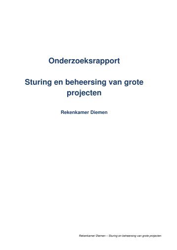 sturing en beheersing grote.pdf - Gemeente Diemen