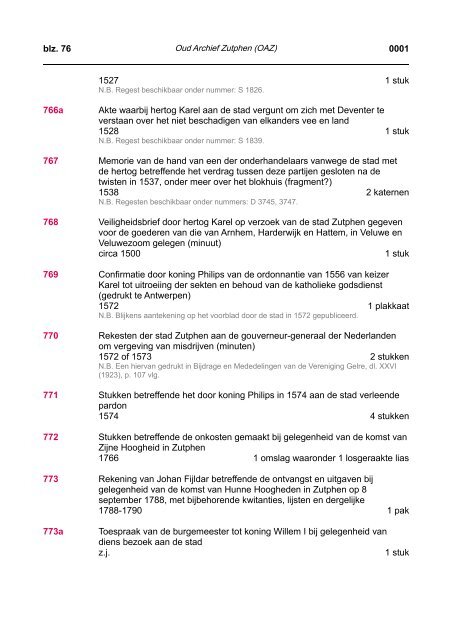 pdf (688,22 kb) - Regionaal Archief Zutphen