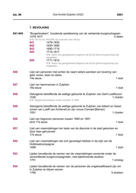 pdf (688,22 kb) - Regionaal Archief Zutphen