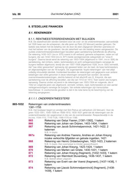 pdf (688,22 kb) - Regionaal Archief Zutphen