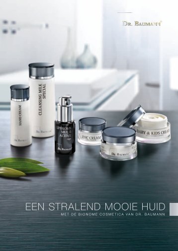 EEN STRALEND MOOIE HUID - DR. BAUMANN COSMETIC