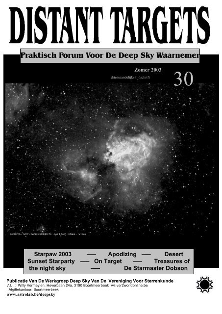 Download Distant Targets 30 - Werkgroep Deepsky