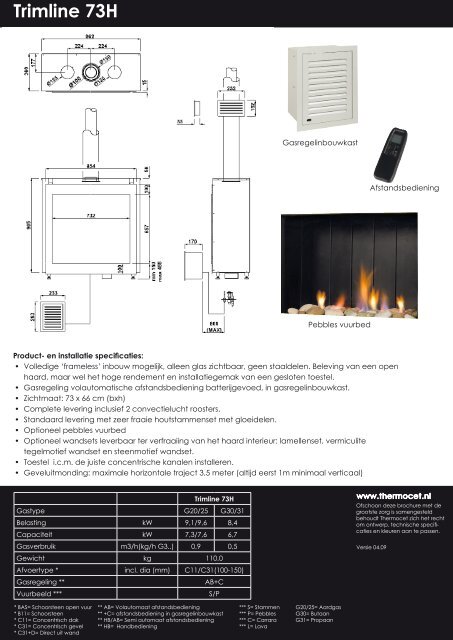 Trimline 73H - Thermocet