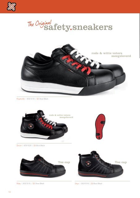 Redbrick safety sneakers - Zijlstra Beroepskleding