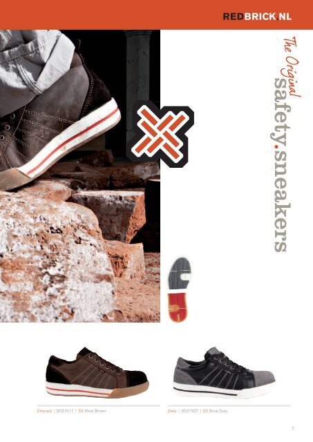 Redbrick safety sneakers - Zijlstra Beroepskleding