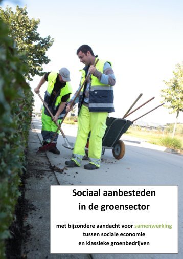 Handleiding Sociaal Aanbesteden in de groensector - De Punt