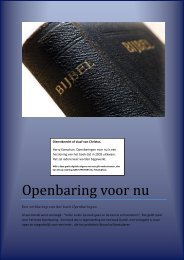 Openbaring voor nu PDF - Bijbelleerhuis