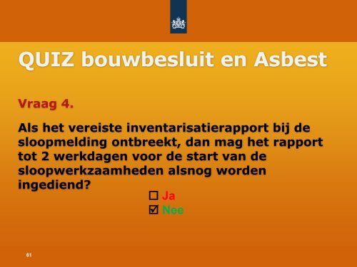 presentatie - Asbest