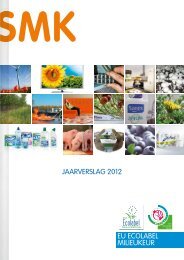 Jaarverslag 2012 EU Ecolabel en Milieukeur - SMK