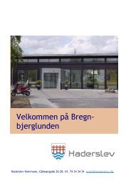 Velkommen på Bregn- bjerglunden - Haderslev Plejecenter ...
