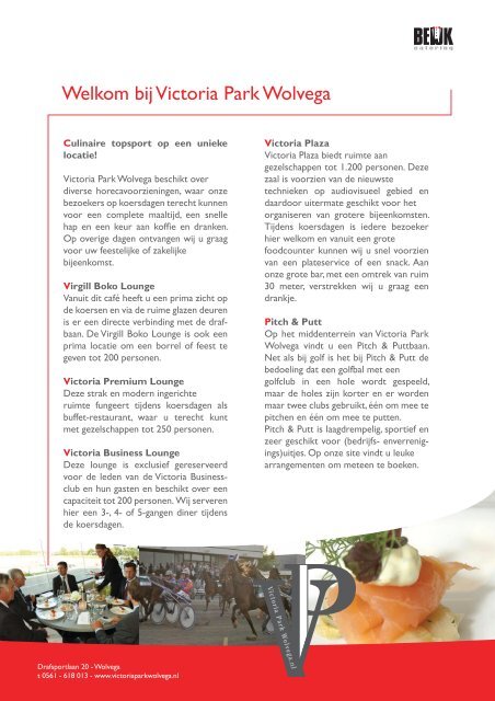 Brochure Beijk - PC - CC - Locaties15-05-2012.indd - Beijk Catering
