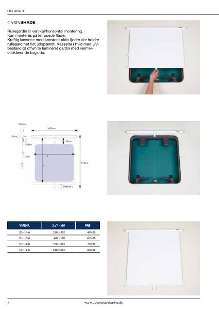 Oceanair katalog/prisliste 2013 - Columbus Marine