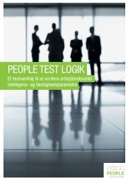 PeoPle TesT logik - People Test Systems