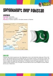 Spreekbeurt over Pakistan - Stefweb