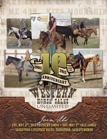 306.421.6755 - Western Horse Sales Unlimited
