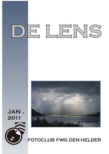 De Lens januari 2011.pub - Fotoclub Den Helder