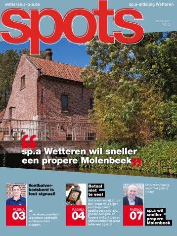 Wetteren - Welkom bij sp.a en curieus Oost-Vlaanderen